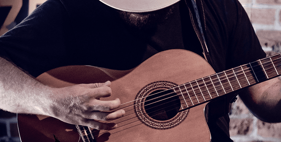 Man playing guitar